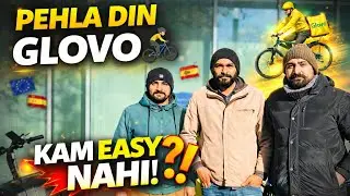 First Time Glovo Delivery 🚴&zwj;♂️ | Easy Hai Ya Hard?|Europe🇪🇺|Spain🇪🇸
