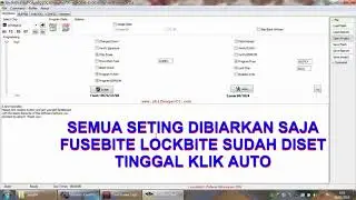 CARA PROGRAM IC PERTAMINI DENGAN PROGISP