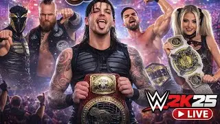 🎮 🎤 WWE 2K25! Suggest Any Matches! Gaming With Twisted Cookie! Short Stream!