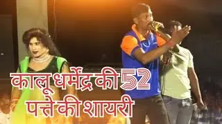 कालू धर्मेंद्र की 52 पत्ते की शायरी मजेदार पलटा पार्ट 25 #nimadigammat #newgammat #mukabla 