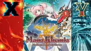 Let's play Mana  Khemia Alchemists of Al-Revis EP 1 (Red hair meathead captain and proably insane)