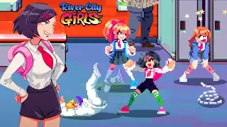 River City Girls - Co-Op - Female Protagonist Beat 'em up - PS5 4K HDR gameplay and review.