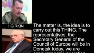 Intercepted phone call: Russia coordinated capture of OSCE observers in Eastern Ukraine.