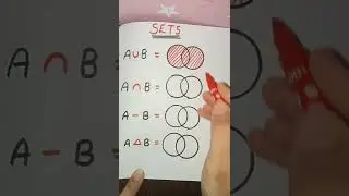 sets#venn diagram of setsoperations#maths short video#venndiagrams#youtubeshorts