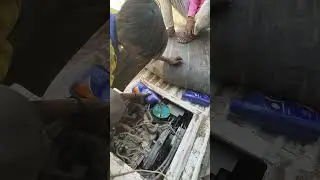 Engine Oil Change In Jito Mahindra X716 Model | Satisfying Video |