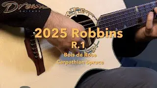 Dream Guitars &mdash; Robbins R.1 2025 года, палисандр и карпатская ель #guitardemo