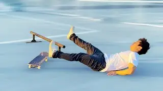 I Got DESTROYED Trying to Learn Rail Tricks