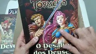 Unboxing: Desvendando as Surpresas da editora Jamb&ocirc;, Livros de RPG e Livro-jogo