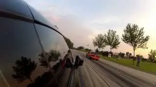 Alpha 9 GT-R vs LS1 Mustang street race