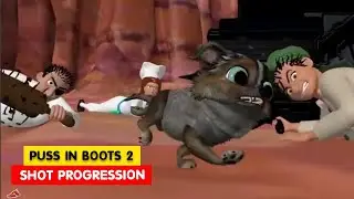 How Puss in Boots 2 was Animated | Full Shot Progression Breakdown