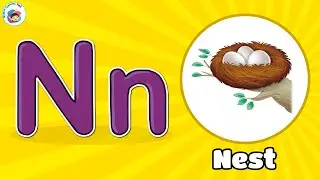 N for Nest | Alphabets | Phonic Sound | Kids Video | Fun And Learn Education
