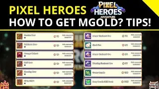 Pixel Heroes Adventure: How to Farm MGold and Free Diamonds!