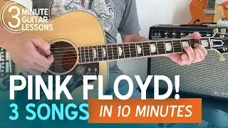 3 EASY Pink Floyd Songs You Can Learn in 10 Minutes