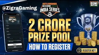 BGIS 2026 Registration Process Details | Krafton India Esports | (2 Crore Prize Pool) 🏆| ZigraGaming