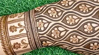 Back Hand Simple Mehndi Design 2026 | Easy Floral Mehndi for Beginners 