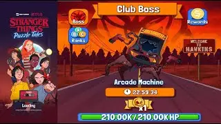 Stranger Things: Puzzle Tales - Club Boss - Solo Arcade Machine