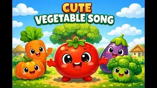 I Am Tomato, I Am Carrot 🍅🥕 | Kids Vegetable Song