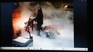 Frmf Choppers Toys for tots toy run 1999. I think. Watch a 189 mile an hour burnout on a metal door