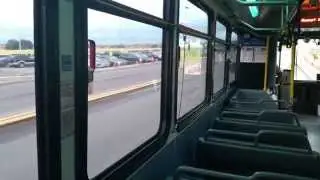Bus from Buffalo Airport - (NFTA line 47) leaving