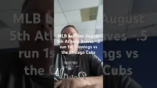 Sports bets for free August 5th MLB best bet #sportsbetting #bestbet #bestbetsmlb #mlb