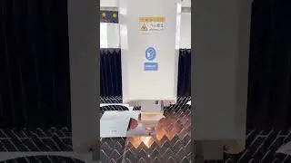 Laser cutting machine flying cutting function