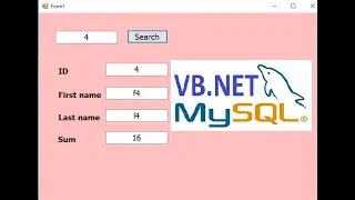 VB.net: Add MySQL extension and retrieve data from MySQL Database and display in textbooks