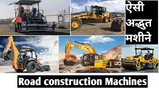 Top 6 Road construction machines || Very advance and modern machines😍