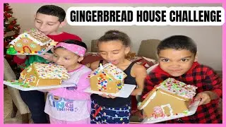 CHRISTMAS ACTIVITIES FOR KIDS | Making Gingerbread Houses & Lava Lamps | VLOGMAS DAY 5