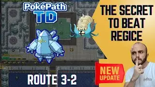 Новое обновление PokePath TD! Победа над Реджисом на маршруте 3-2.