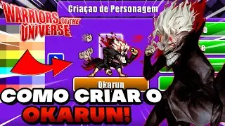 COMO CRIAR O MELHOR OKARUN! [DAN DA DAN] WARRIORS OF THE UNIVERSE!!