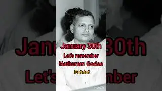 Nathuram Godse Killing Gandhi #martyrsday #shorts #godse #nathuramgodse #rss #assassin #Patriot #ram