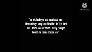 Jenna Davis- Not saying sorry (lyrics)