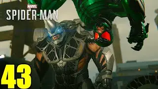 SPIDER-MAN PS4 Playthrough Episode 43 | Rhino Stealth Section