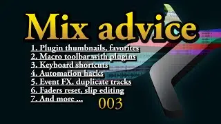 Presonus Studio One DAW hacks