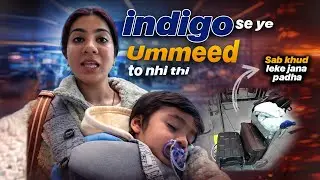Tanya ka firse Kharab experience raha Indigo ke sath || Traveling back to Bangalore