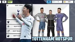 Tottenham Hotspur 18-19 Kits In DLS 21