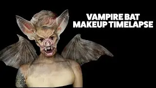Vampire Bat Transformation  Timelapse 🦇