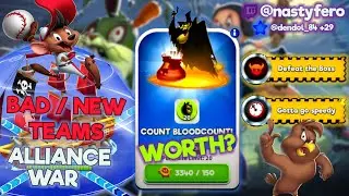 FREE COUNT BLOODCOUNT? BAD/NEW TEAMS in ALLIANCE WAR; ACME HENERY - Looney Tunes World of Mayhem