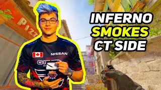 CS2 Inferno - All Smokes For CT-Side What You Need To Know In 2024