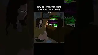 Touching the tv with my finger feeling static buzz #fyp #animation #digitalart