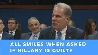 IG Horowitz can't help but LAUGH when asked if Hillary Clinton committed 