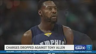 Domestic violence, assault charges dismissed against former Grizzlies star Tony Allen