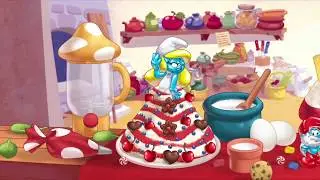 The Smurf's Bakery - Dessert Maker iPhone Gameplay