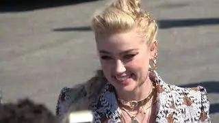 Amber Heard arriving to the Film Independent Spirit Awards in Santa Monica