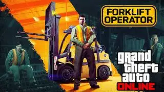NEW GTA Online FORKLIFT OPERATOR JOB! (ODD JOBS)