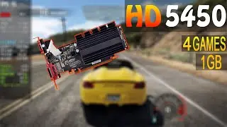 AMD HD5450 in 2025 | 4 Games Tested