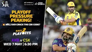 KKR eye momentum, CSK eye revenge, a playoff classic awaits | #IPLRace2Playoffs #IPLonJioStar