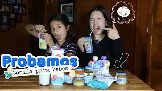 PROBAMOS COMIDA PARA BEBÉS 👶🏻🍼