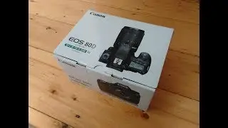 Unboxing Canon 80D from Amazon