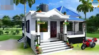 Design a beautiful tin house at low cost. Build a house with half tin and half roof. Tinshe With ...